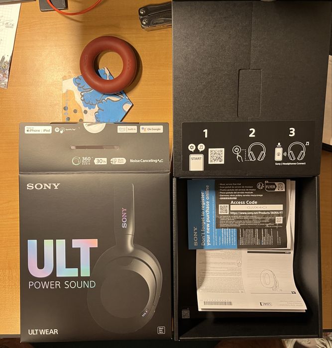 Fones Sony Ult Wear (Extra Bass] - Semi-Novos