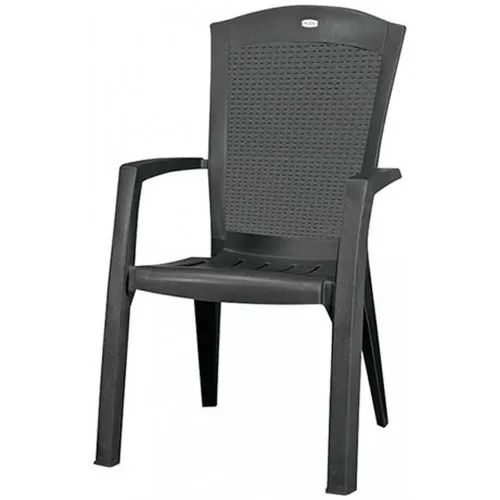 Krzeslo ogrpdowe / fotel, nowe Allibert, grafit,