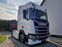 Scania R450 MEGA/LOWDECK EURO6 Klima postojowa Zabudowy międzyosiowe RETARDER AUTOMAT  /Gliwice