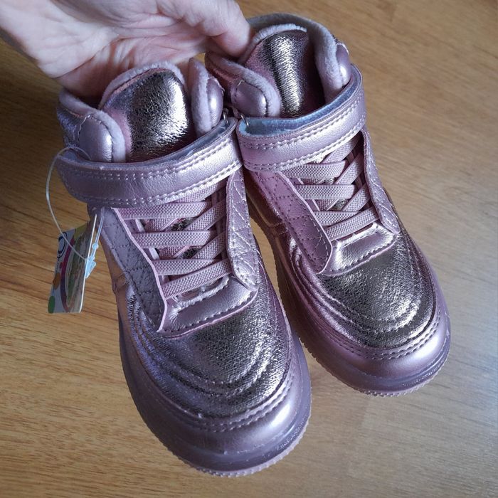 Ботінки, хайтопи, черевики утеплені jong golf 28р. 17.7см. Світяться.