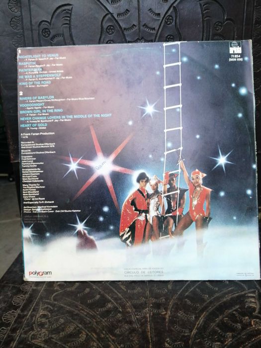 lp , boney m , nightflight to venus 1978 , ler anuncio
