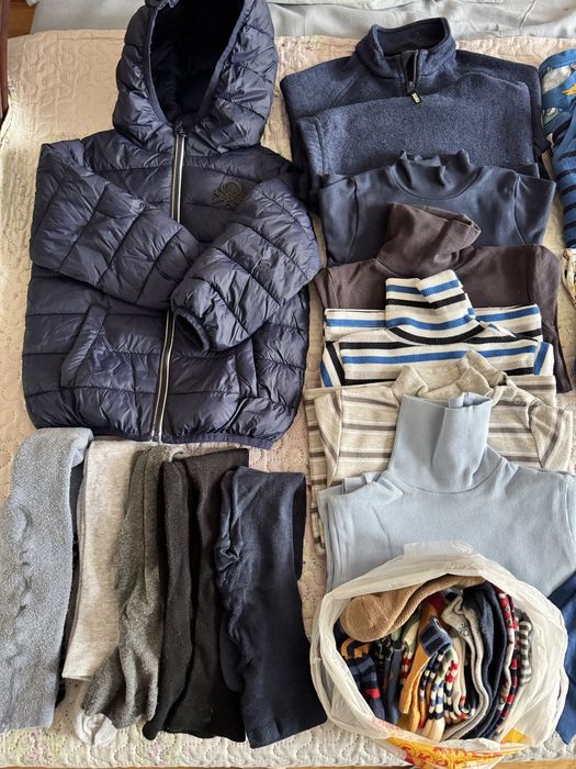 Пакет речей б/у 98 р, гольфи під горло 92