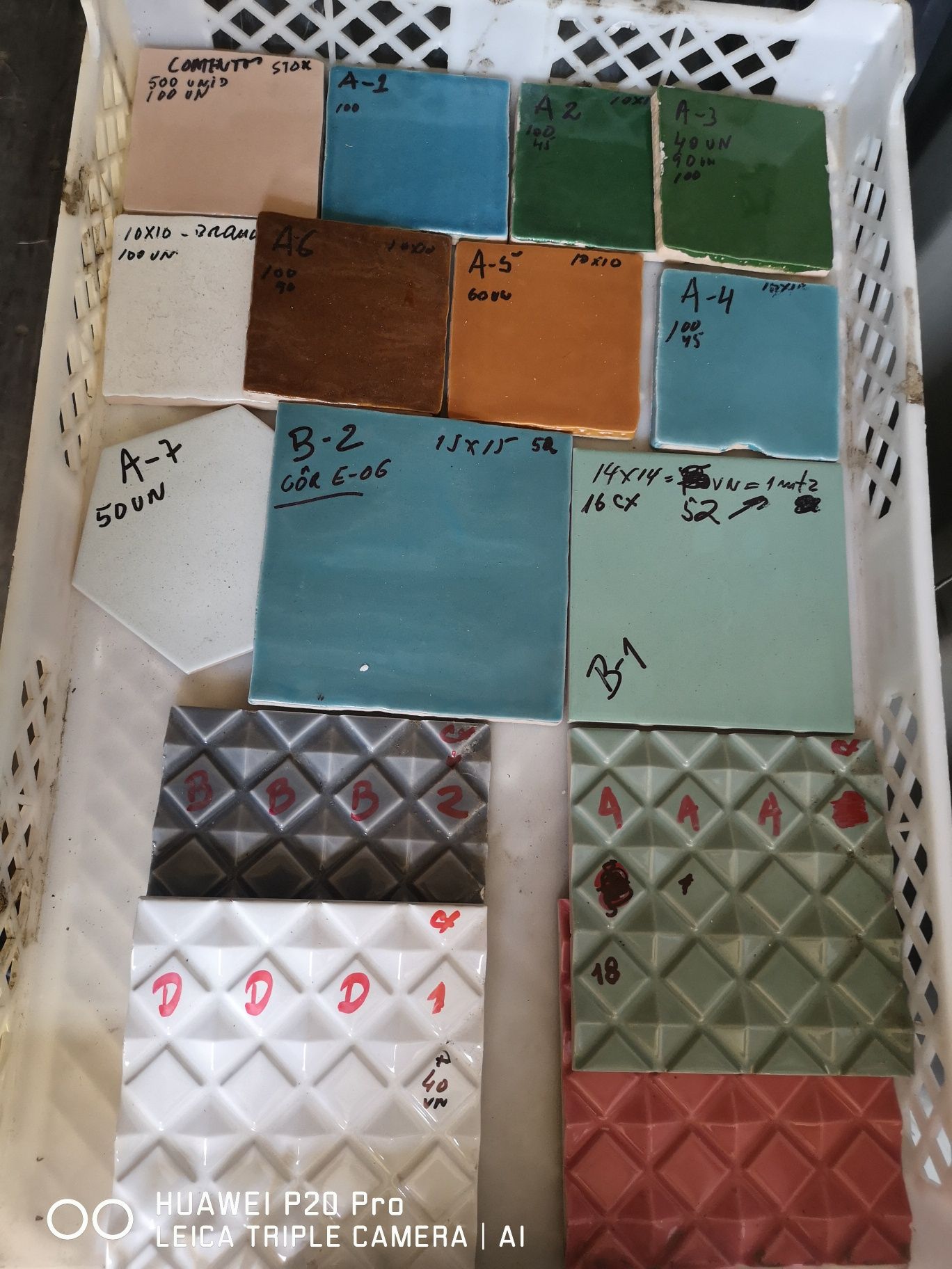 Azulejos Fabrico Semi Artesanal