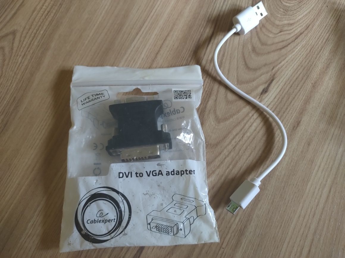 Kable komputerowe przejściówka DVI na VGA