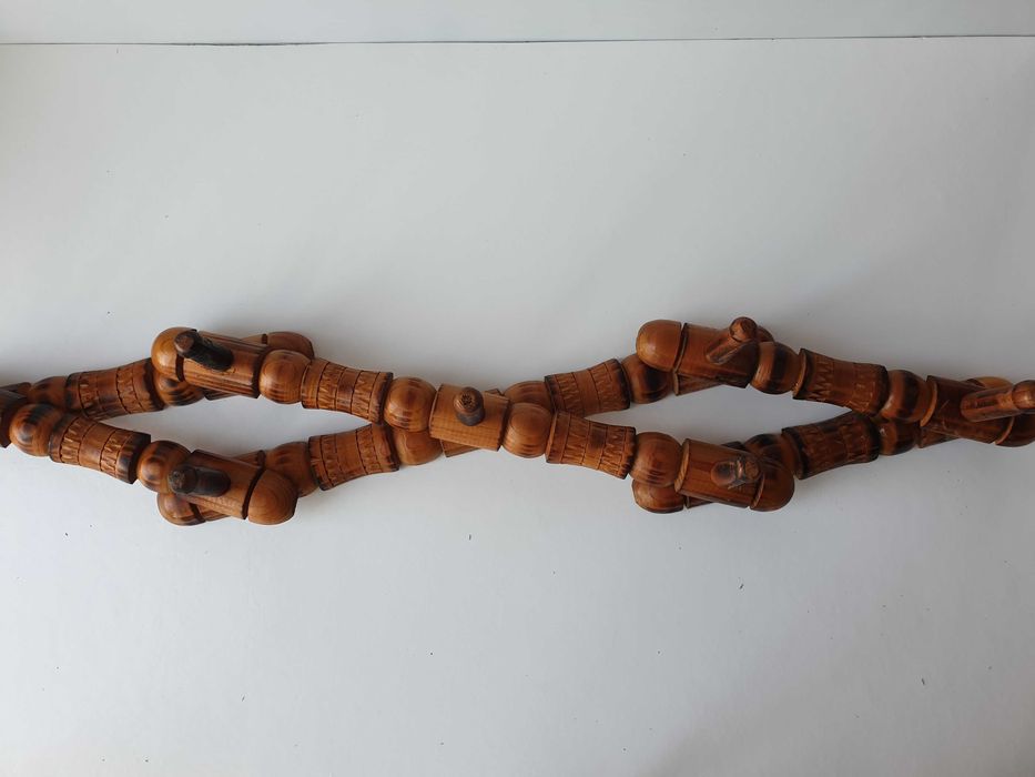 дерев'яна розсувна вішалка ГАРМОШКА часів срср