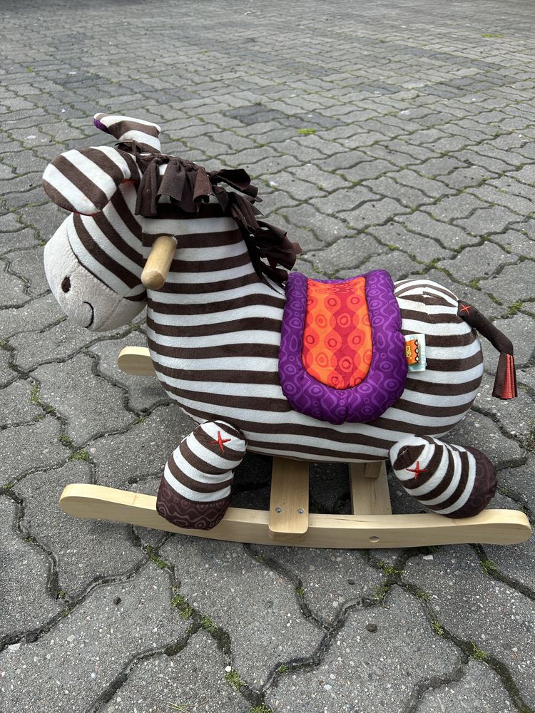 Bujaczek Zebra na biegunach B.Toys