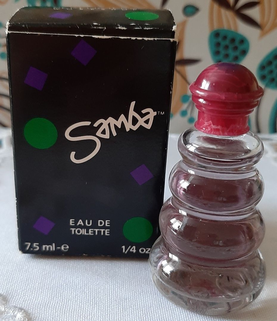 Samba edt 7,5 ml , miniatura, vintage