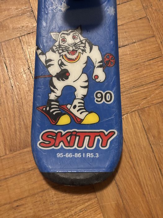Narty 90 Tecno Pro Skitty + buty alpina rozmiar 32