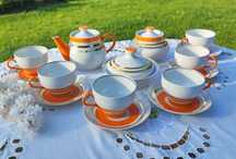 Porcelanowy Serwis do herbaty Baranówka ZSRR