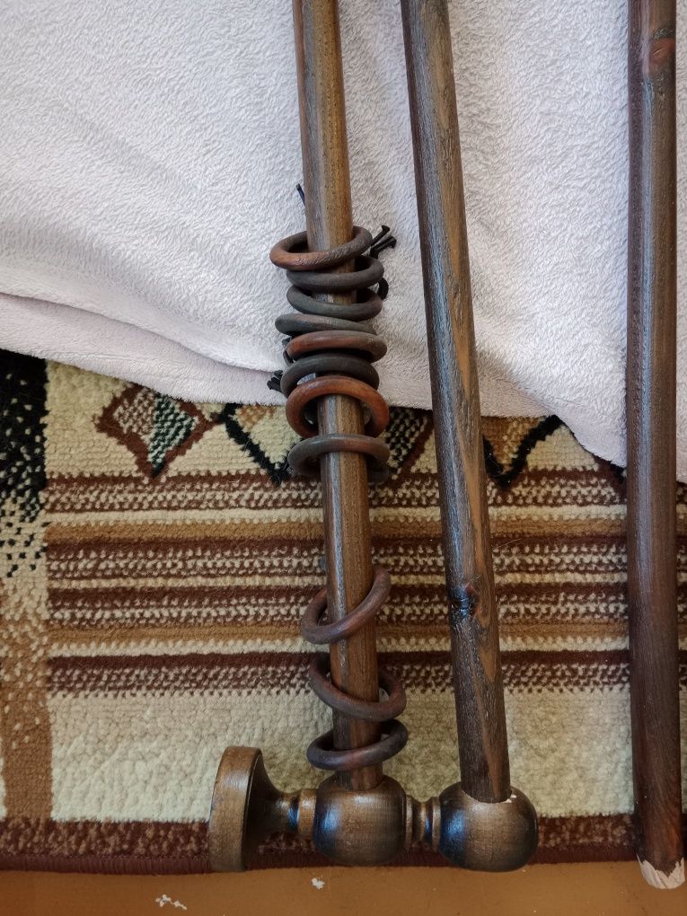 Karnisze drewniane 150 cm i 200 cm