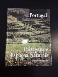 Livro de grande dimensão Paisagens e Espaços Naturais de Portugal