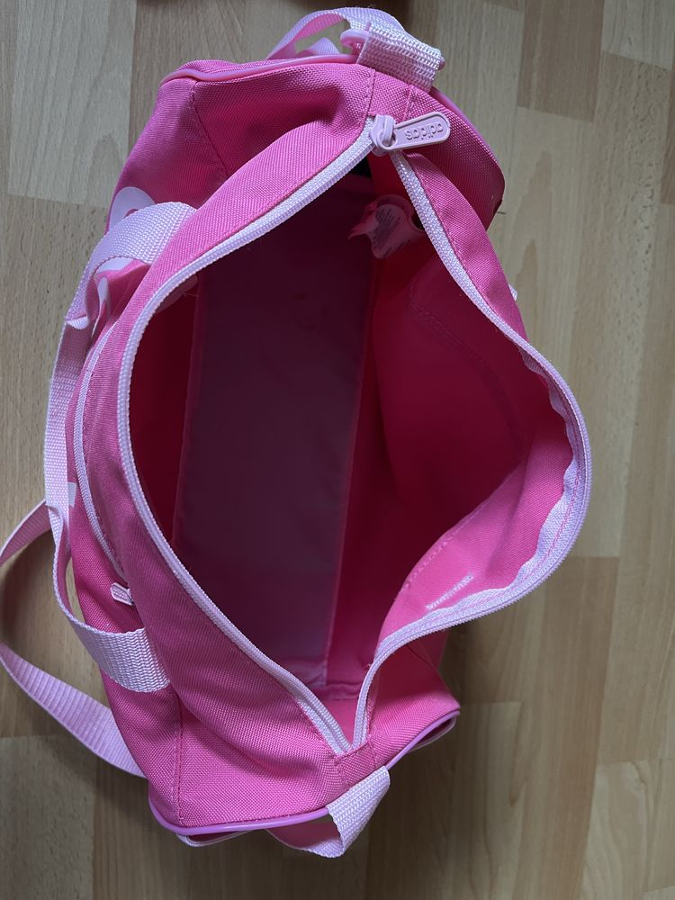 Torba treningowa rożowa