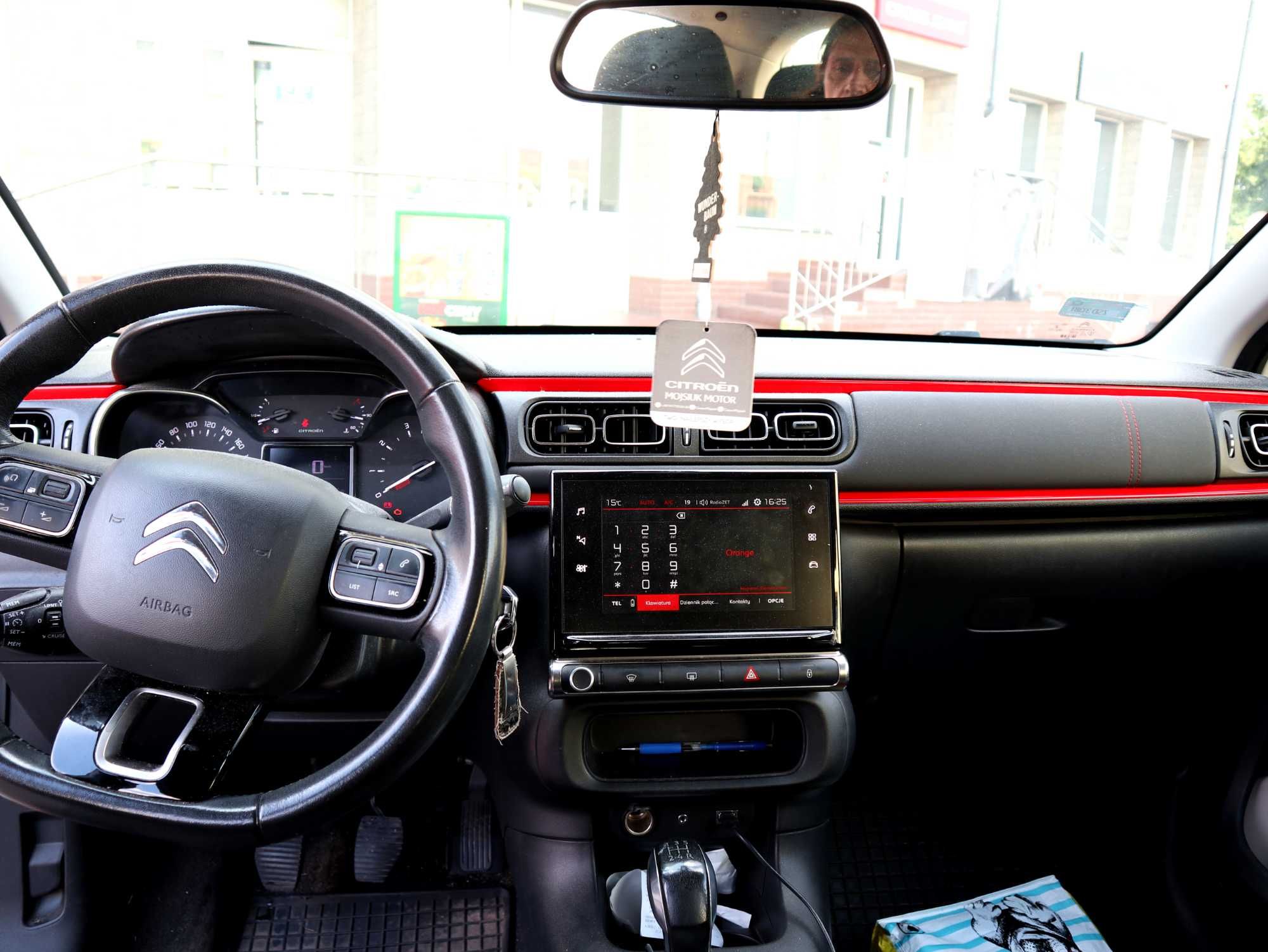 Citroen C3 Shine, 1,2 benzyna 2018 r.