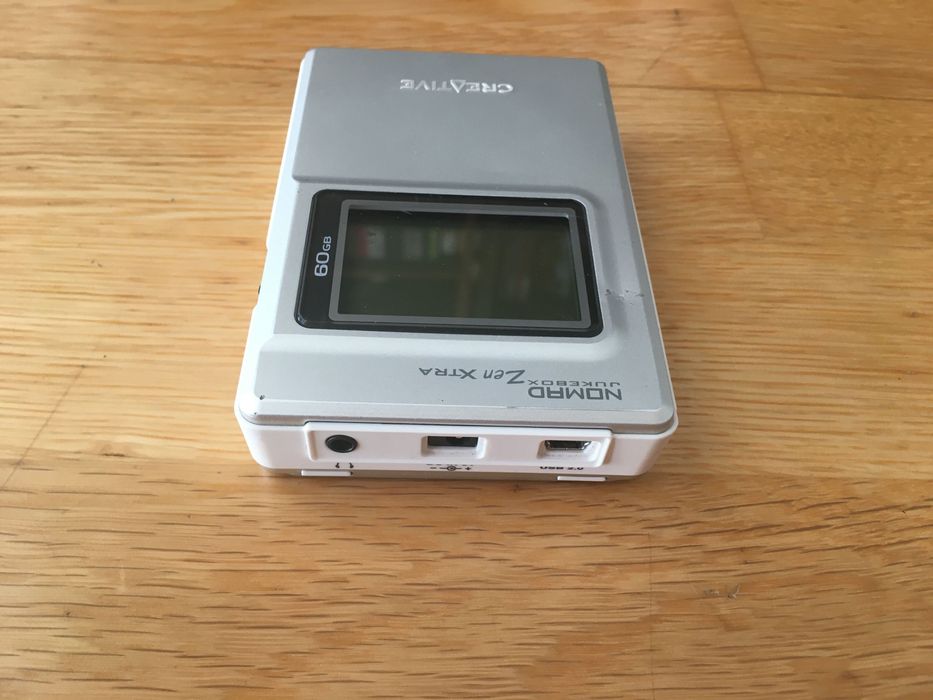 JukeBox creative de 60GB.