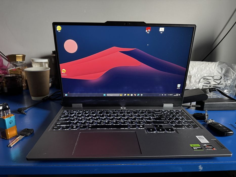 Ноутбук Lenovo LOQ 15ARP9 — стан 9.5/10, гарантія, ліцензія Windows 11