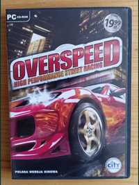 Overspeed Gry komputerowe na CD.