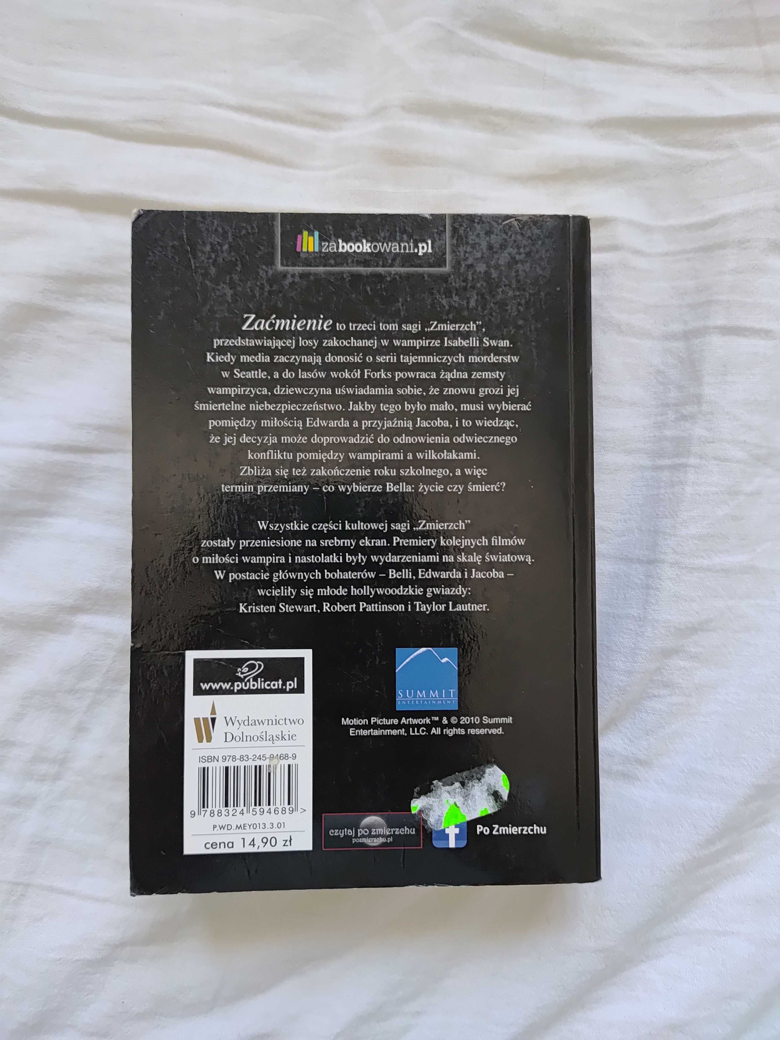 Stephenie Meyer "Zaćmienie" saga Zmierzch