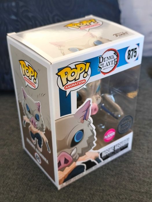 POP! Inosuke Flocked 9 cm - Demon Slayer: Kimetsu no Yaiba
