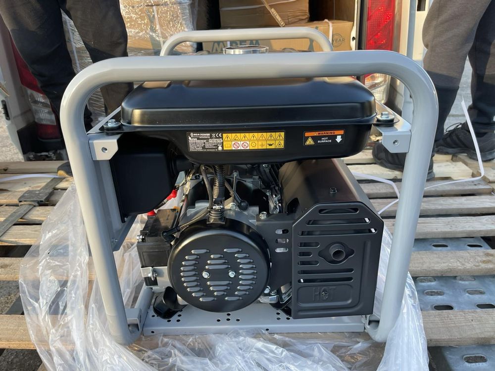 Генератор rem power 6 квт , 1 фаза , бензин