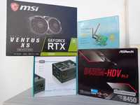 PC Gaming RGB, Ryzen 5 3600, SSD M.2 1Tb, 8Gb DDR4, RTX2060 6Gb