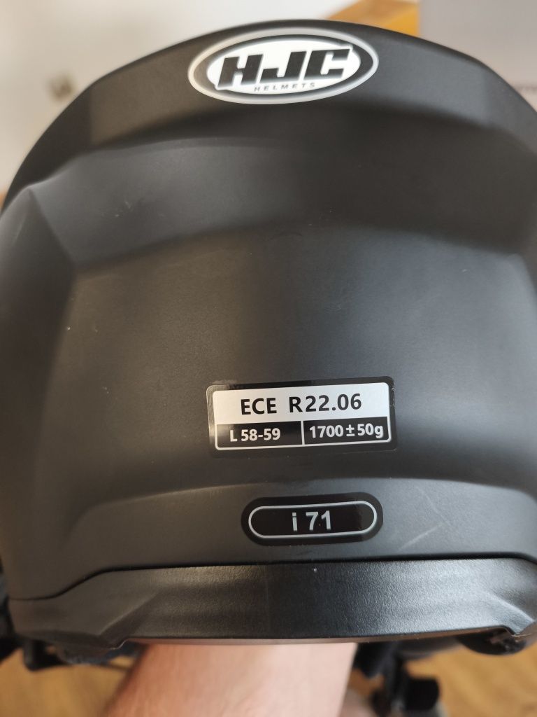 Kask hjc i71 L 58-59 Intercom t-max