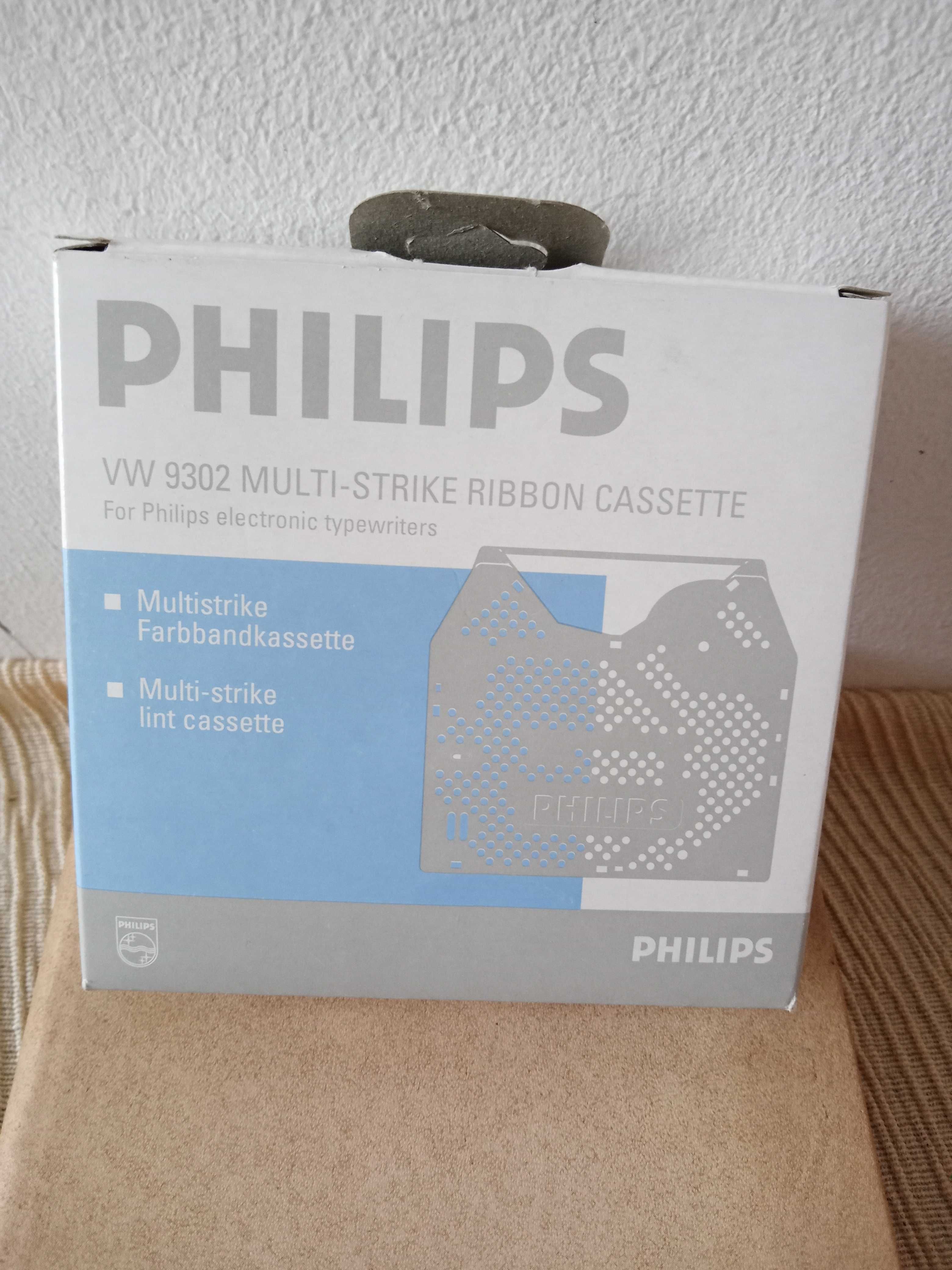 Fita Philips de Máquina de Escrever  VM9302/Multi-strike Ribbon Casset