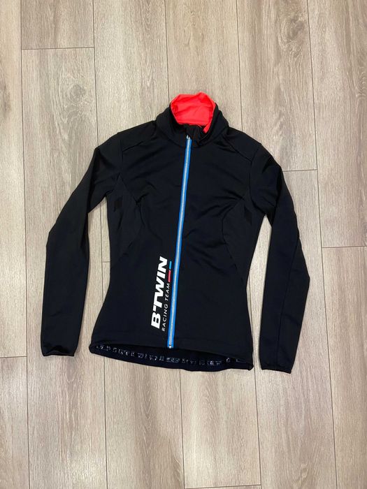 | S | Женская Велокофта на флисе / Decathlon Btwin Racing Team 700WMN