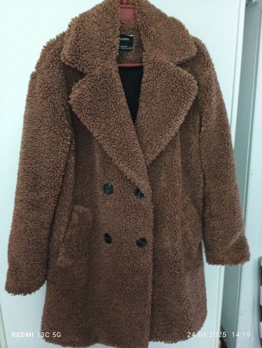 Płaszcz zimowy damski baranek