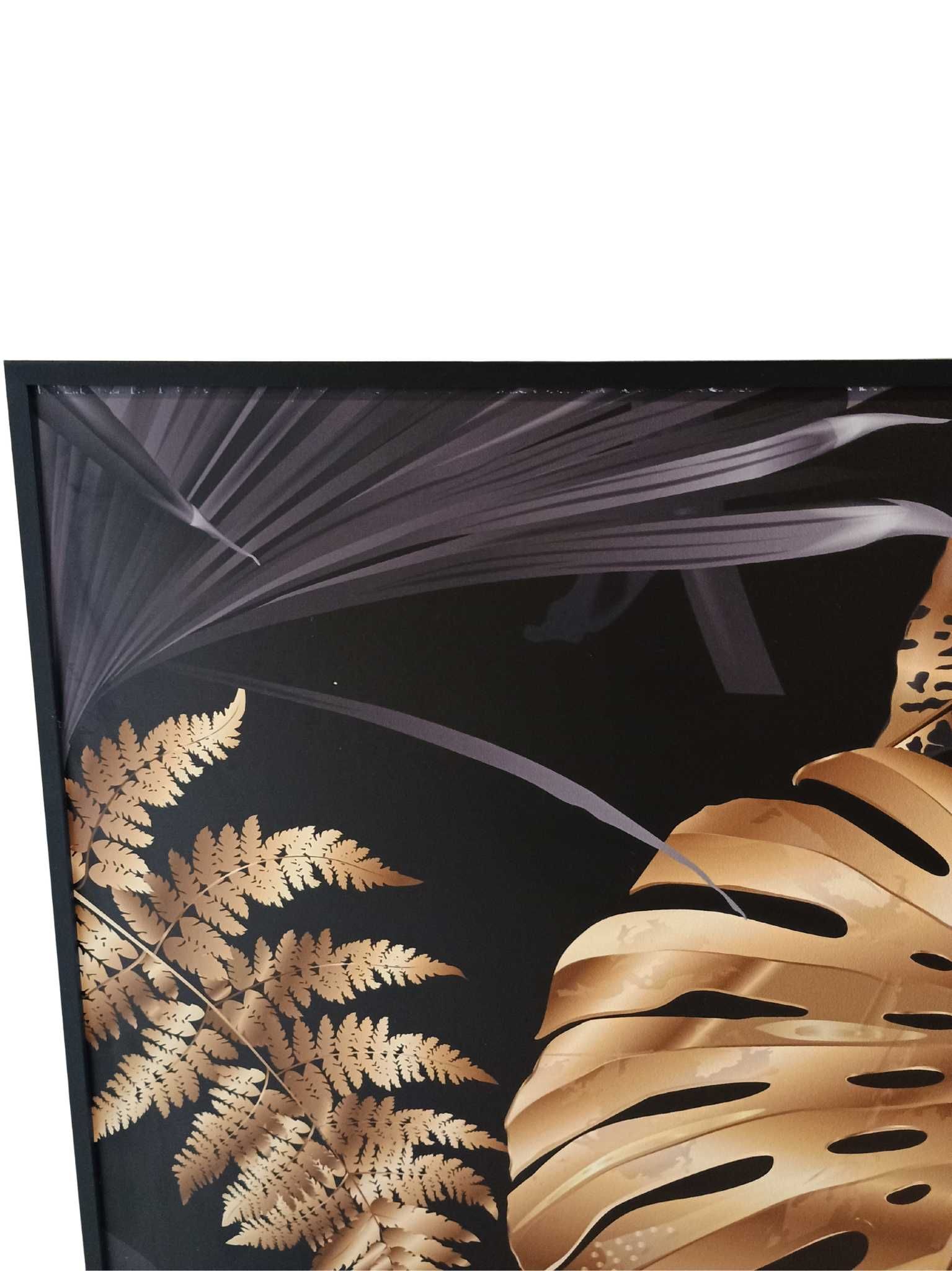 Panel grzewczy Wonderwall 700W Smart WiFi czarny liść 120x60