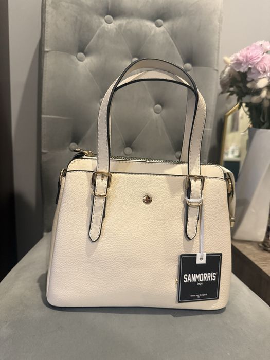 Elegancka biała torebka Sanmorris – prosto z Turcji