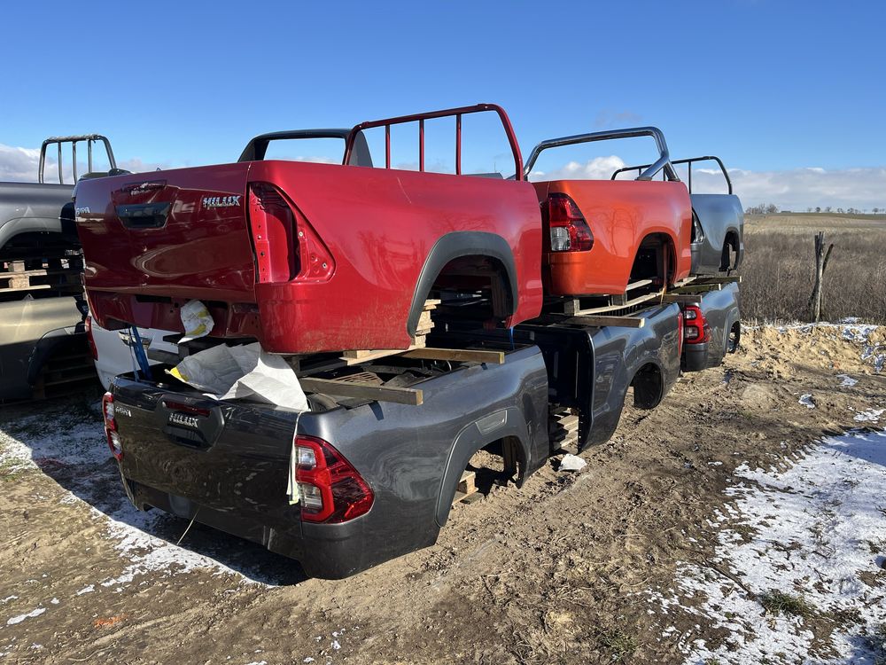 Paki zabudowy hilux ranger isuzu navara jeep