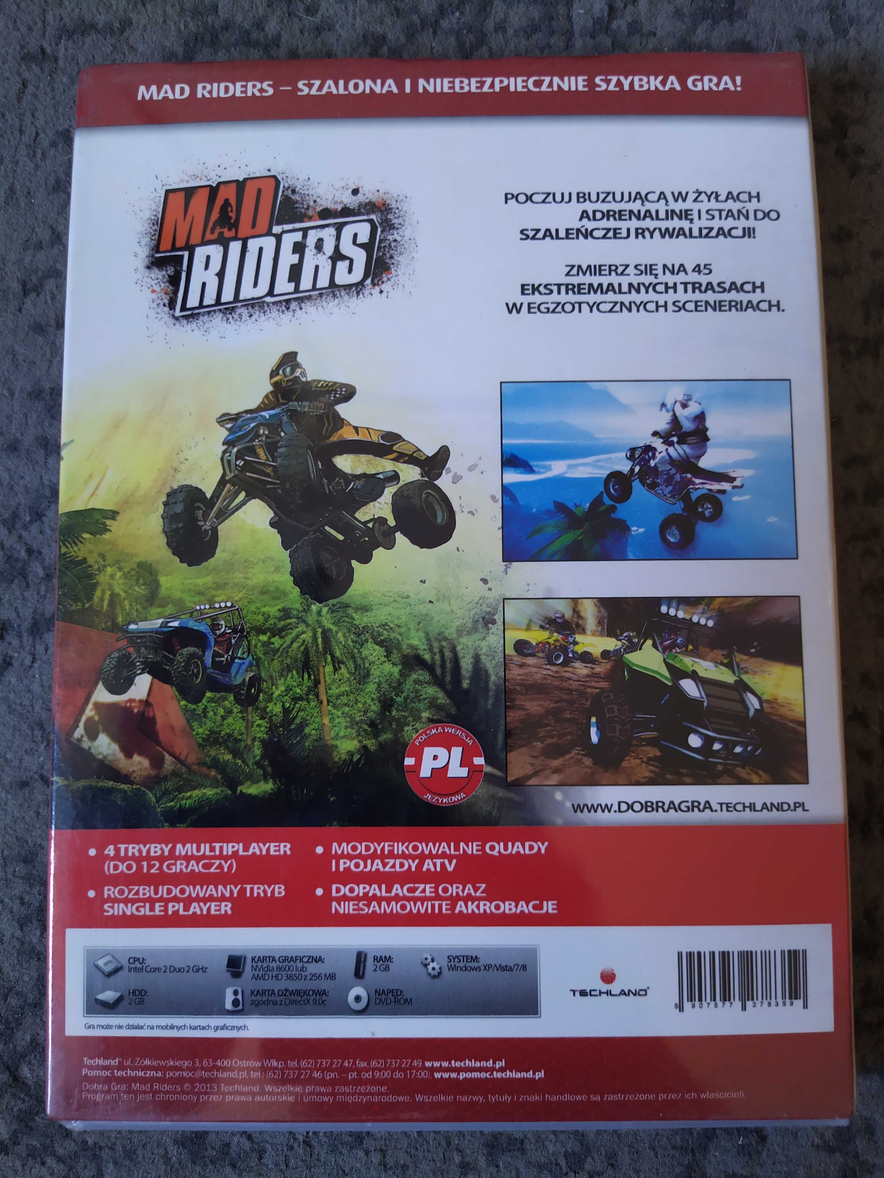 Mad Riders PC DVD folia