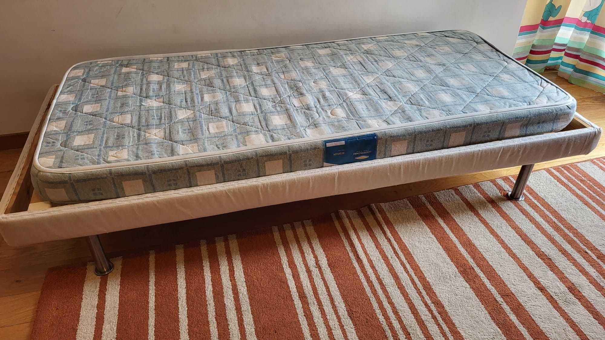 Cama Individual Estrutural – Simples, Funcional e Pronta a Usar
