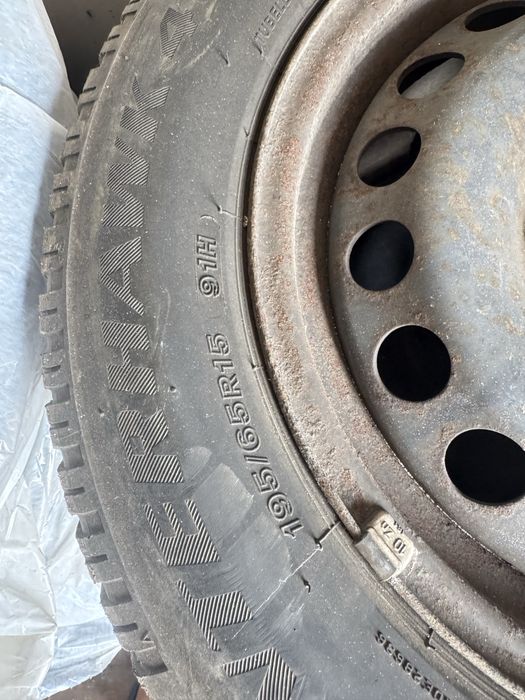 Диски 5*112 R15 з зимовою резиною Volkswagen Audi Seat Skoda Mercedes