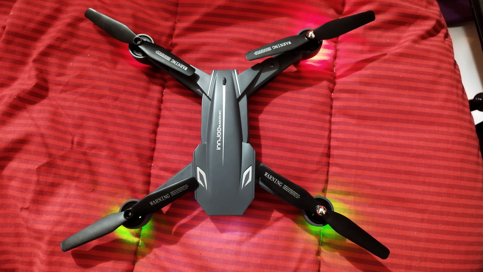 Drone black eye 4k