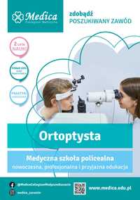 Ortoptystka/Ortoptysta- szkoła Szczecin