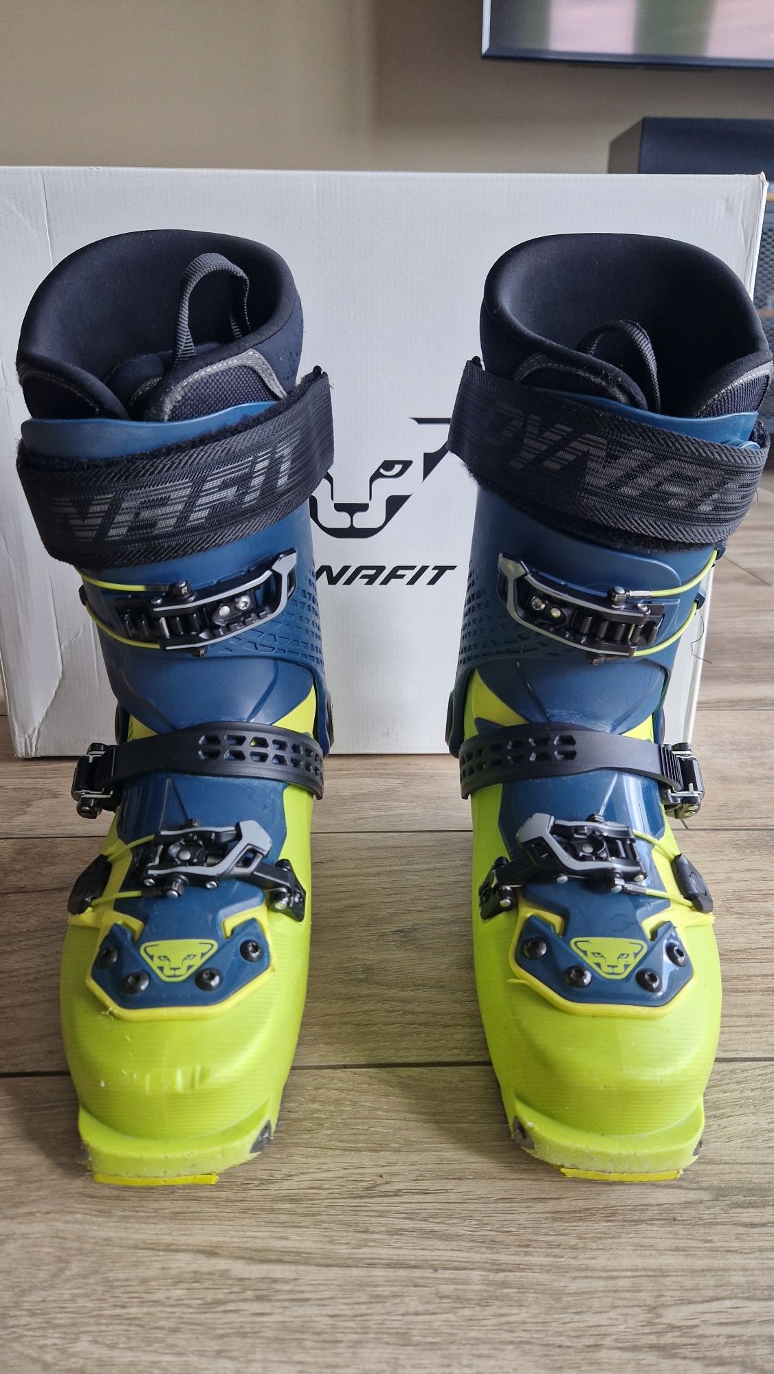 Buty skiturowe męskie Dynafit Radical Pro - petrol/lime punch