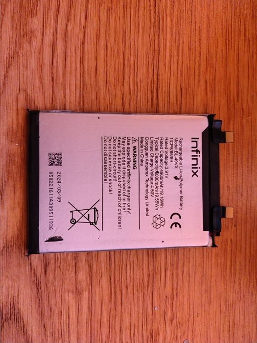 Bateria Infinix Note 40 Pro x6850 Oryginalna