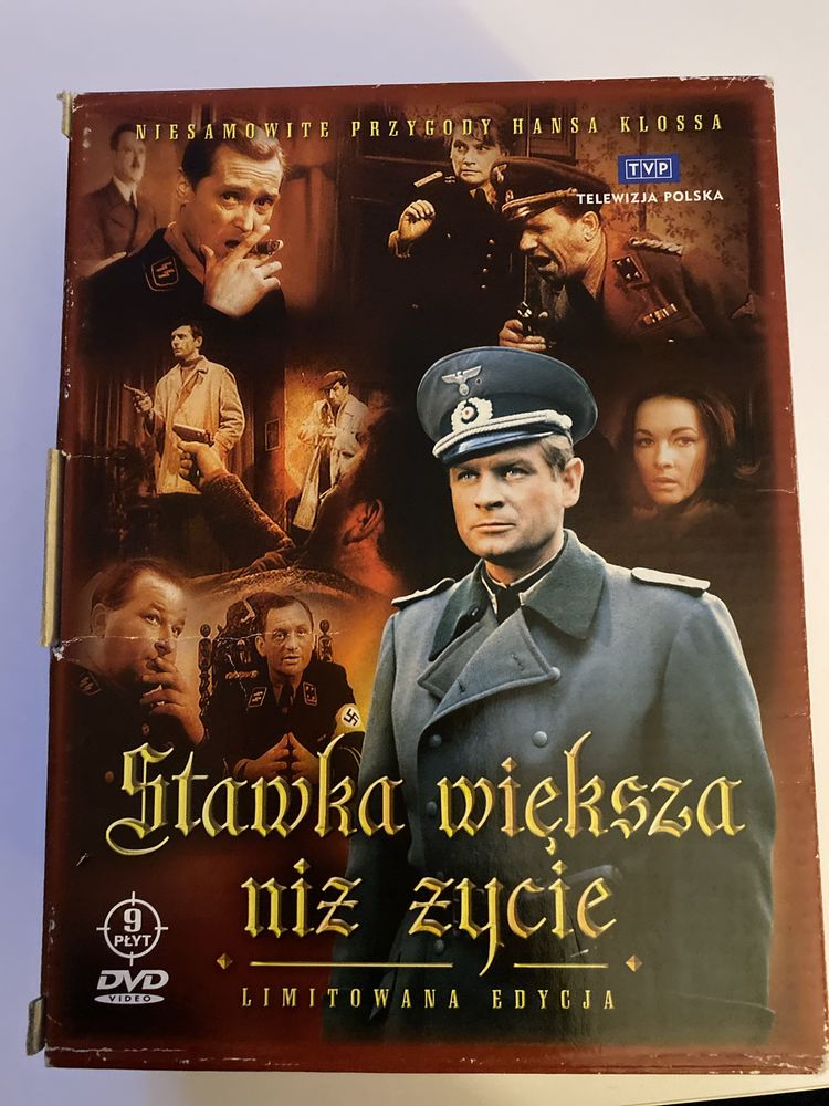 DVD - Stawka większa niż życie - kompletna seria - Edycja limitowana