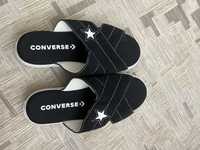 Шлепи , тапочки Converse cons black/white