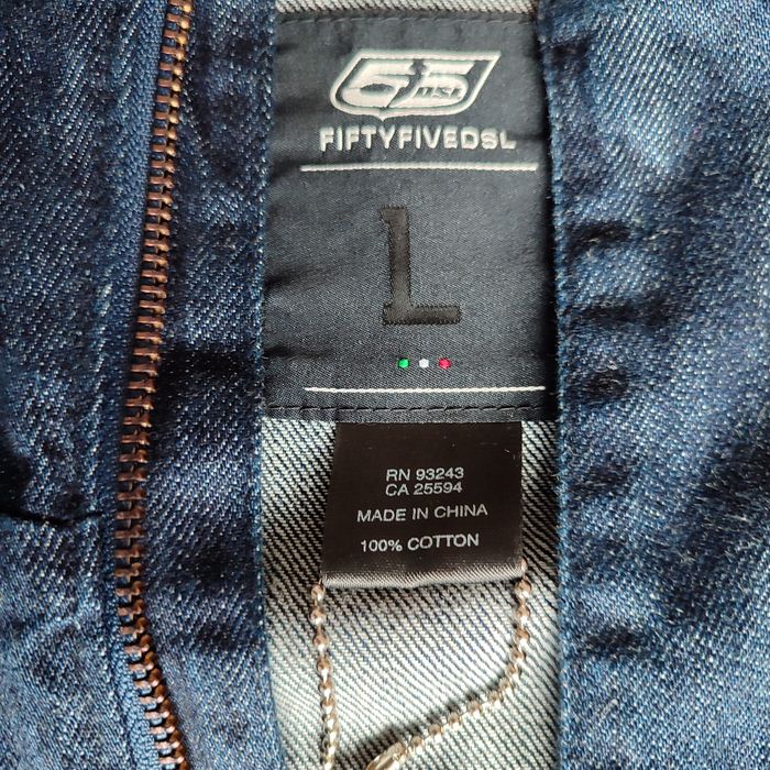 Куртка  нова джинсова чоловіча FiftyFiveDSL р.L