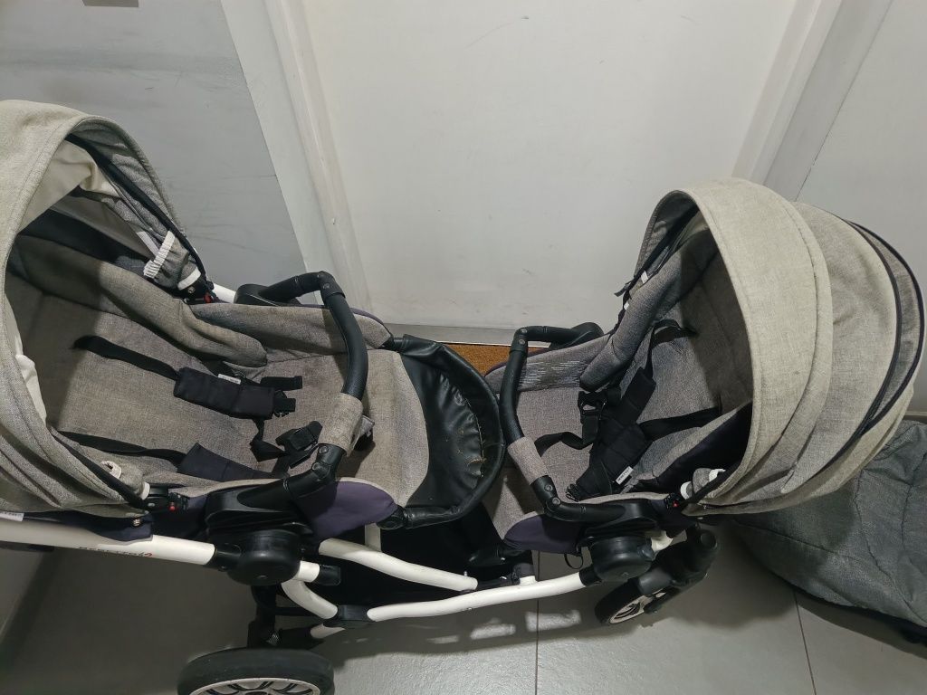 Wózek dwóosobowy Bebetto 42 - rok po roku