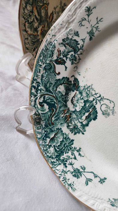 Serviço antigo e raro da Fábrica de Sacavém - Togo verde