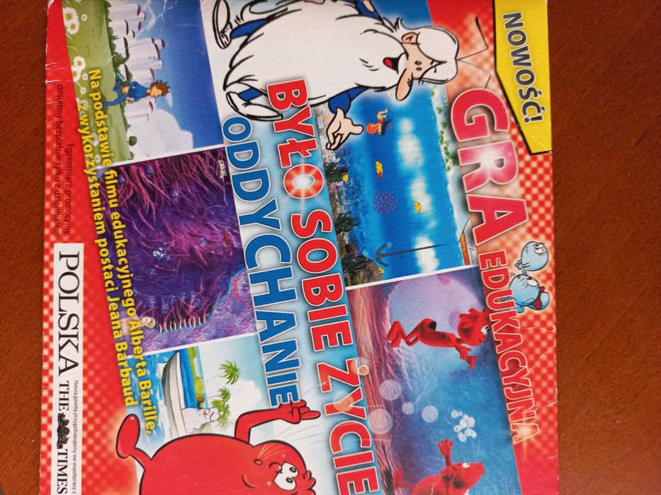 Było sobie życie Oddychanie gra edukacyjna komputerowa