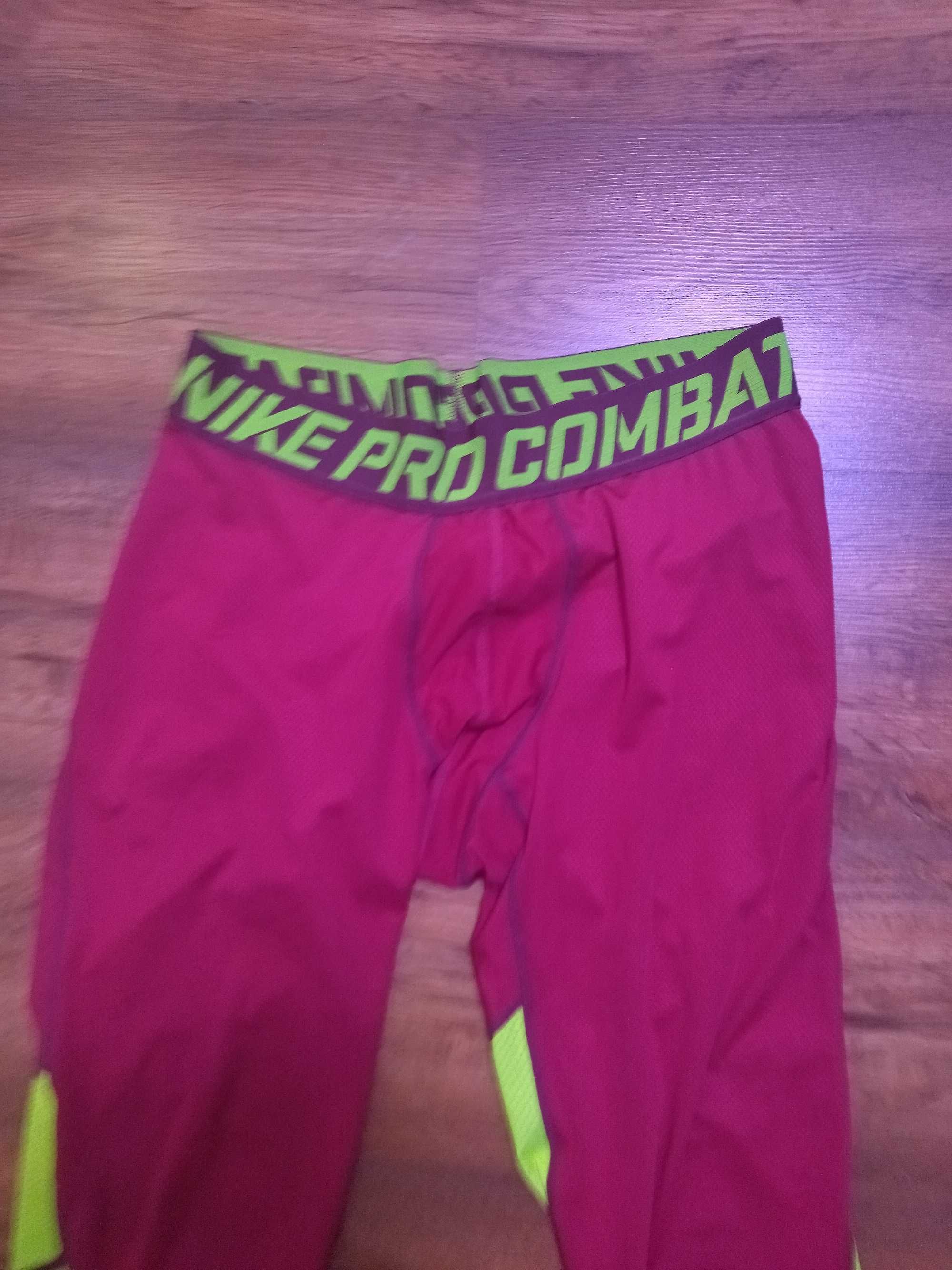 Nike Pro Combat  legginsy sportowe bielizna treningowe XXL