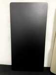 Tampo de secretária preto Flexispot 120x60x2,5cm