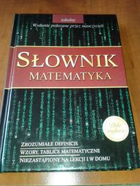 Słownika matematyka szkolny książka