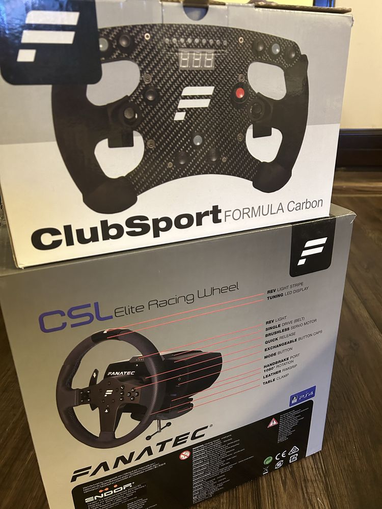 Fanatec Formula Carbon+ csl elite ps4 ps5 pc