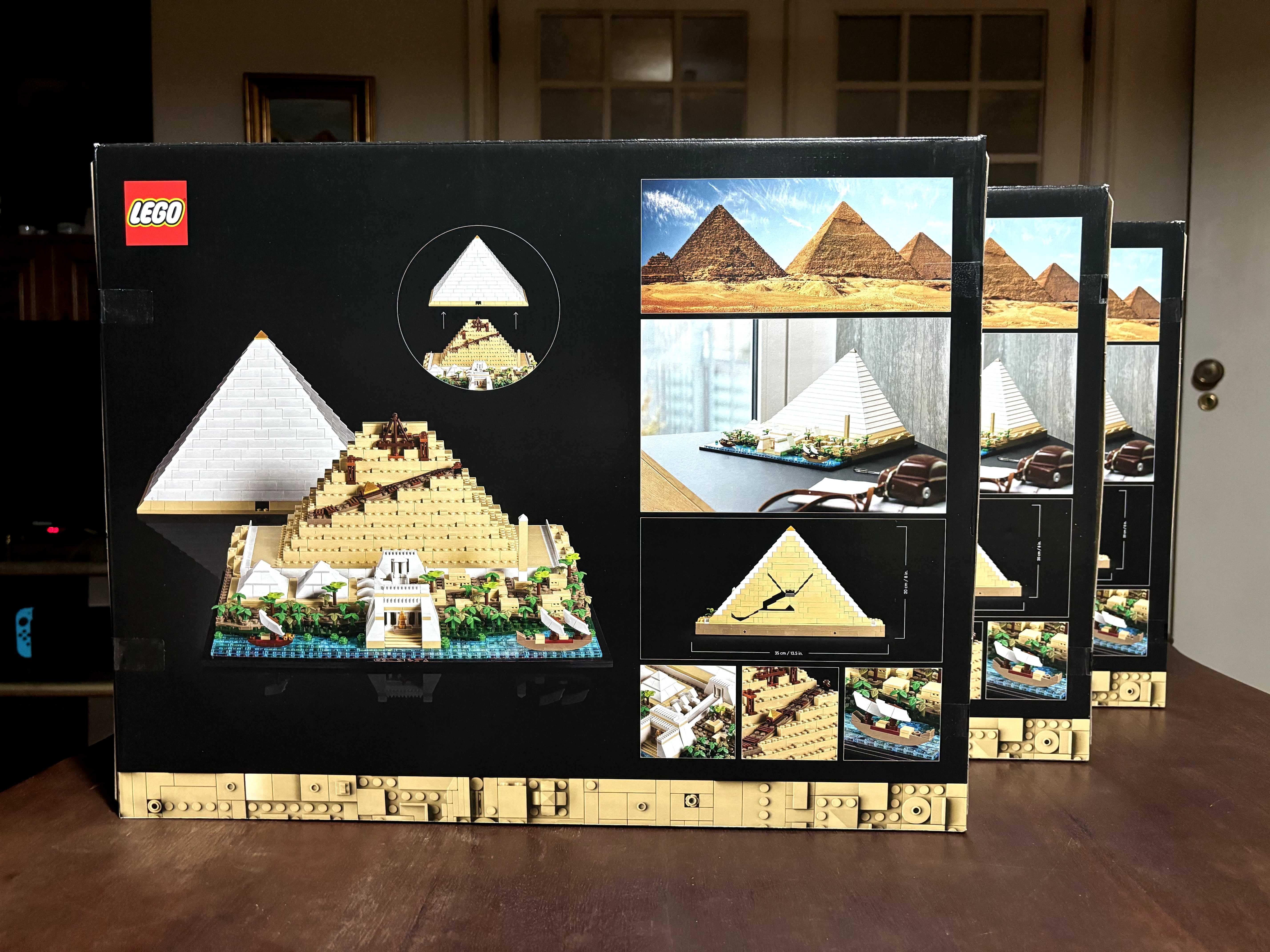 LEGO Architecture The Great Pyramid of Giza 21058 [NOVO/SELADO]