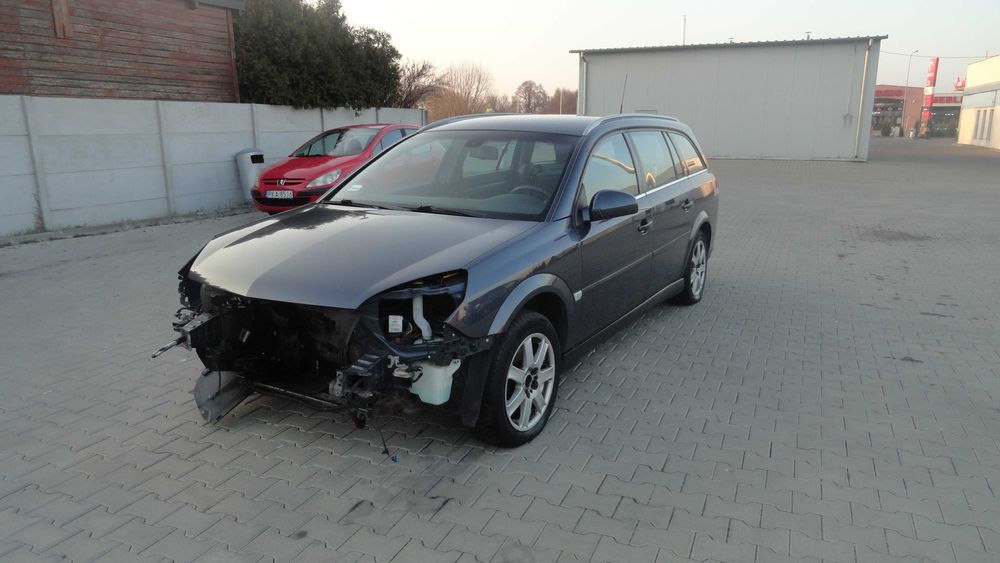 Lampy Przednie Opel Vectra C LIFT czarne Komplet Demontaż lampa